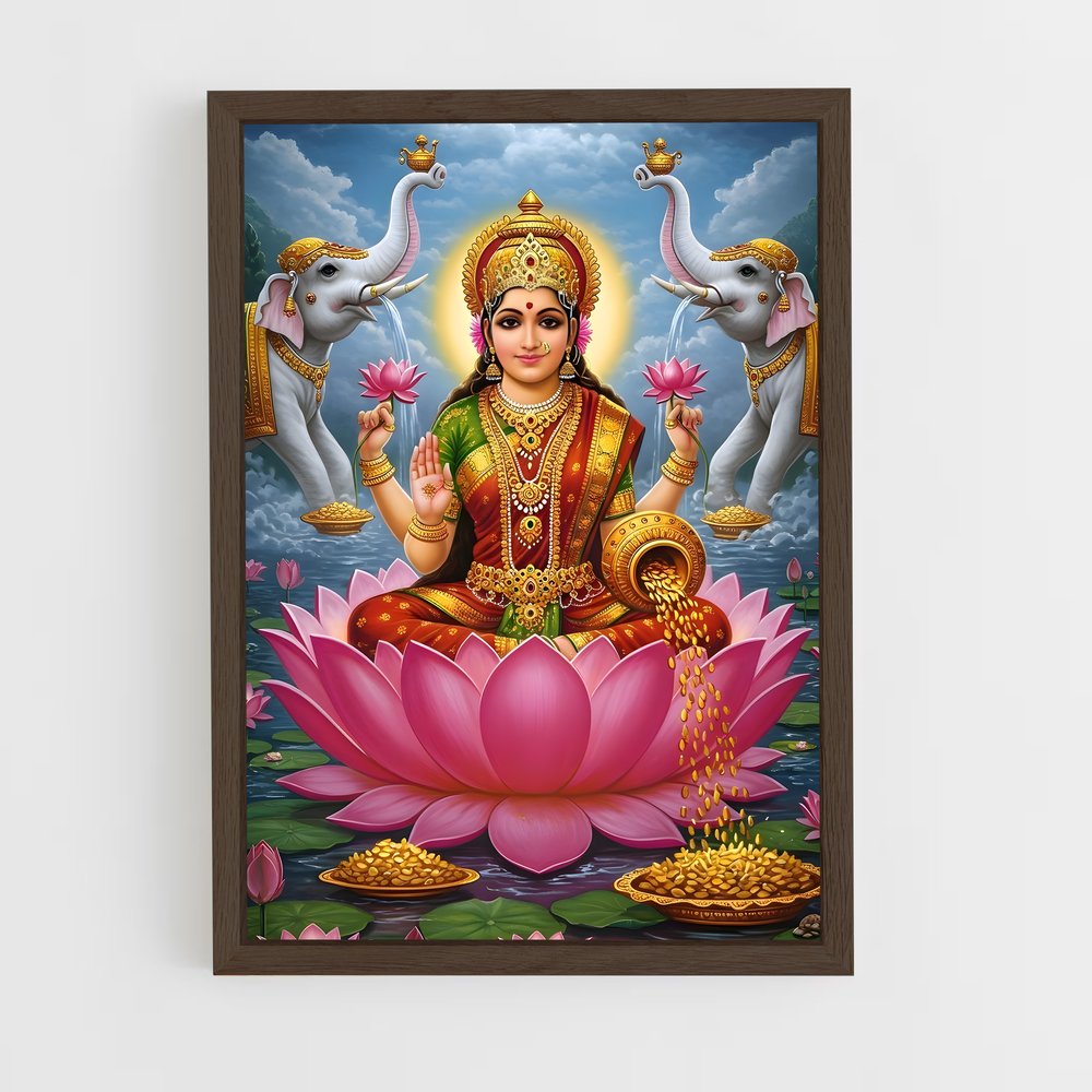 ap-lakshmi-5 cadre Bois foncé