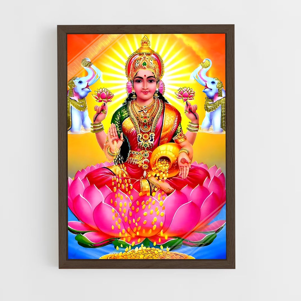 ap-lakshmi-8 cadre Bois foncé