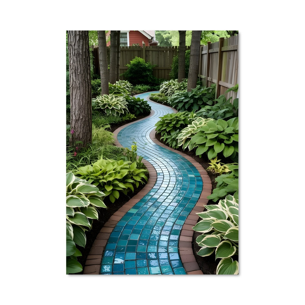 Poster Chemin Émeraude