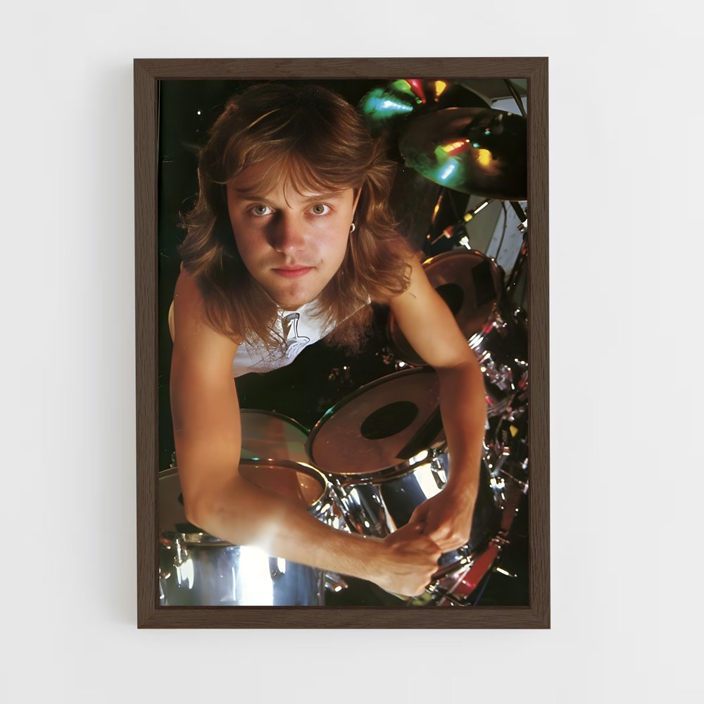 ap-lars ulrich-6 cadre Bois foncé