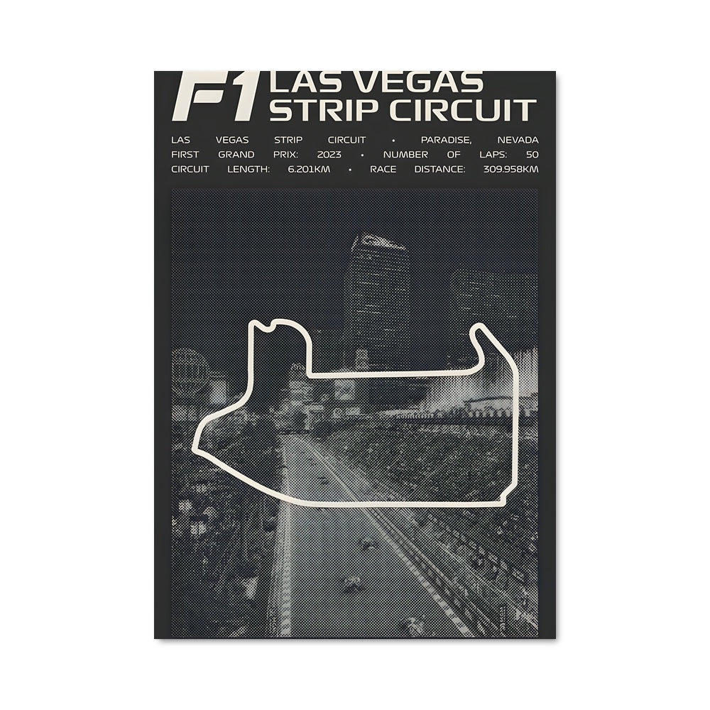 Poster F1 Vegas Nights