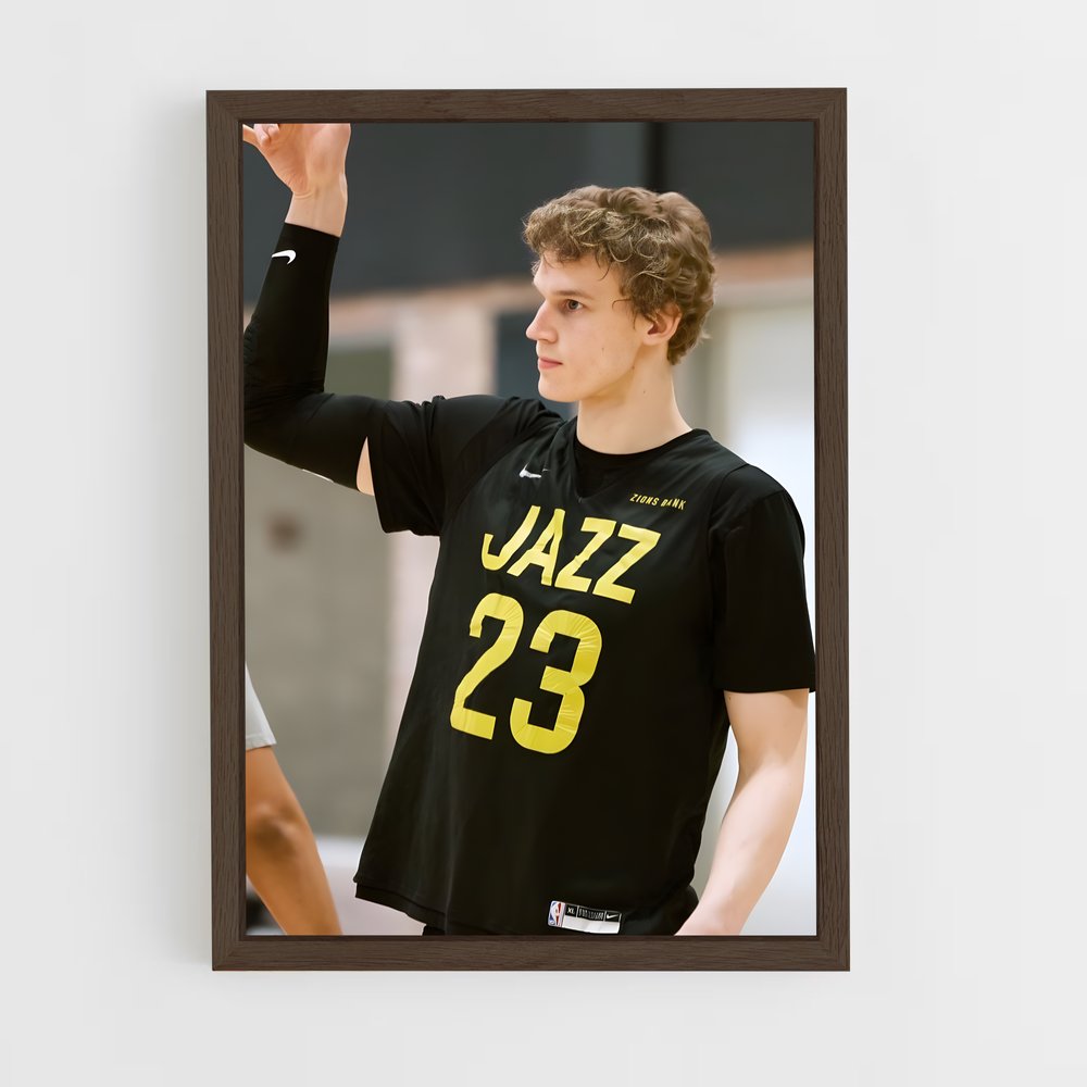 ap-lauri markkanen-1 cadre Bois foncé