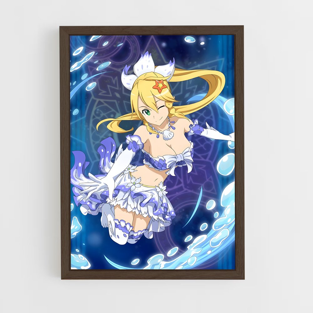 ap-leafa-10 cadre Bois foncé