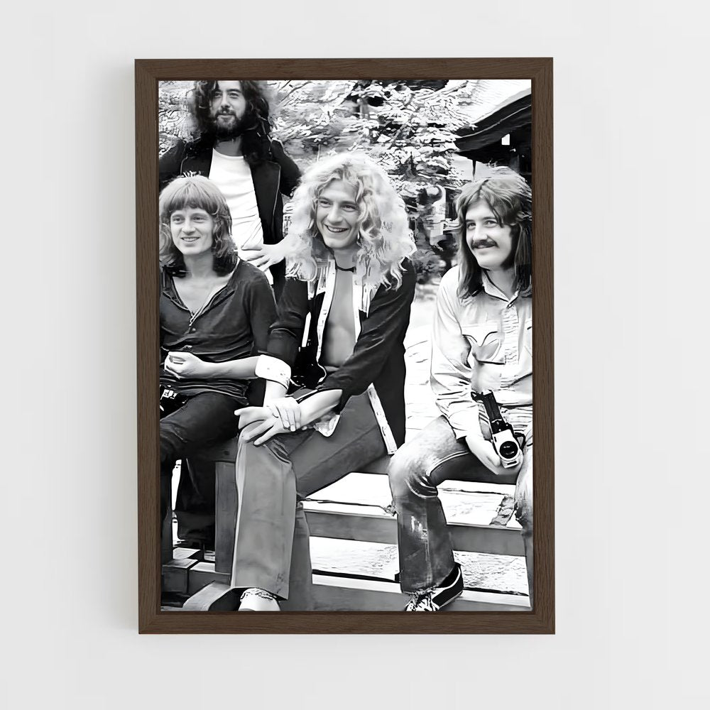 ap-led zeppelin-2 cadre Bois foncé