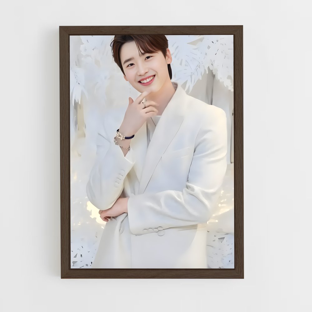 ap-lee guk-joo-8 cadre Bois foncé
