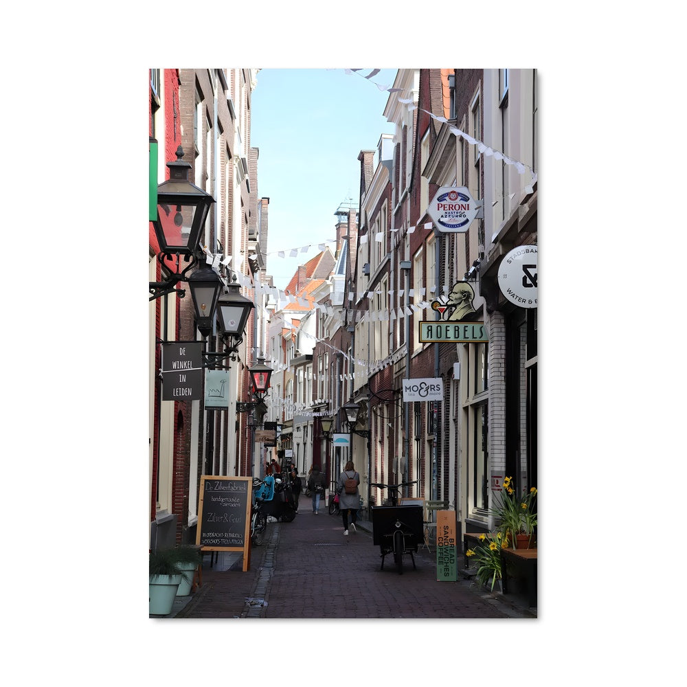 Poster Promenade à Leiden