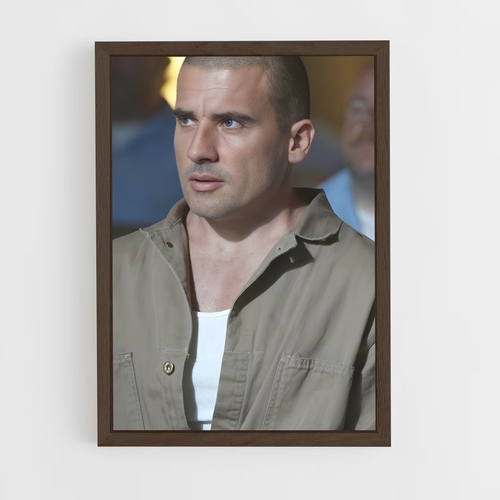ap-lincoln burrows-2 cadre Bois foncé