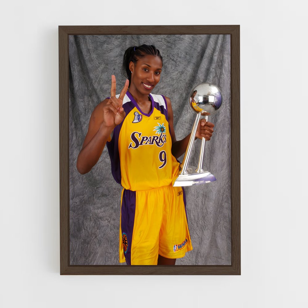 ap-lisa leslie-1 cadre Bois foncé