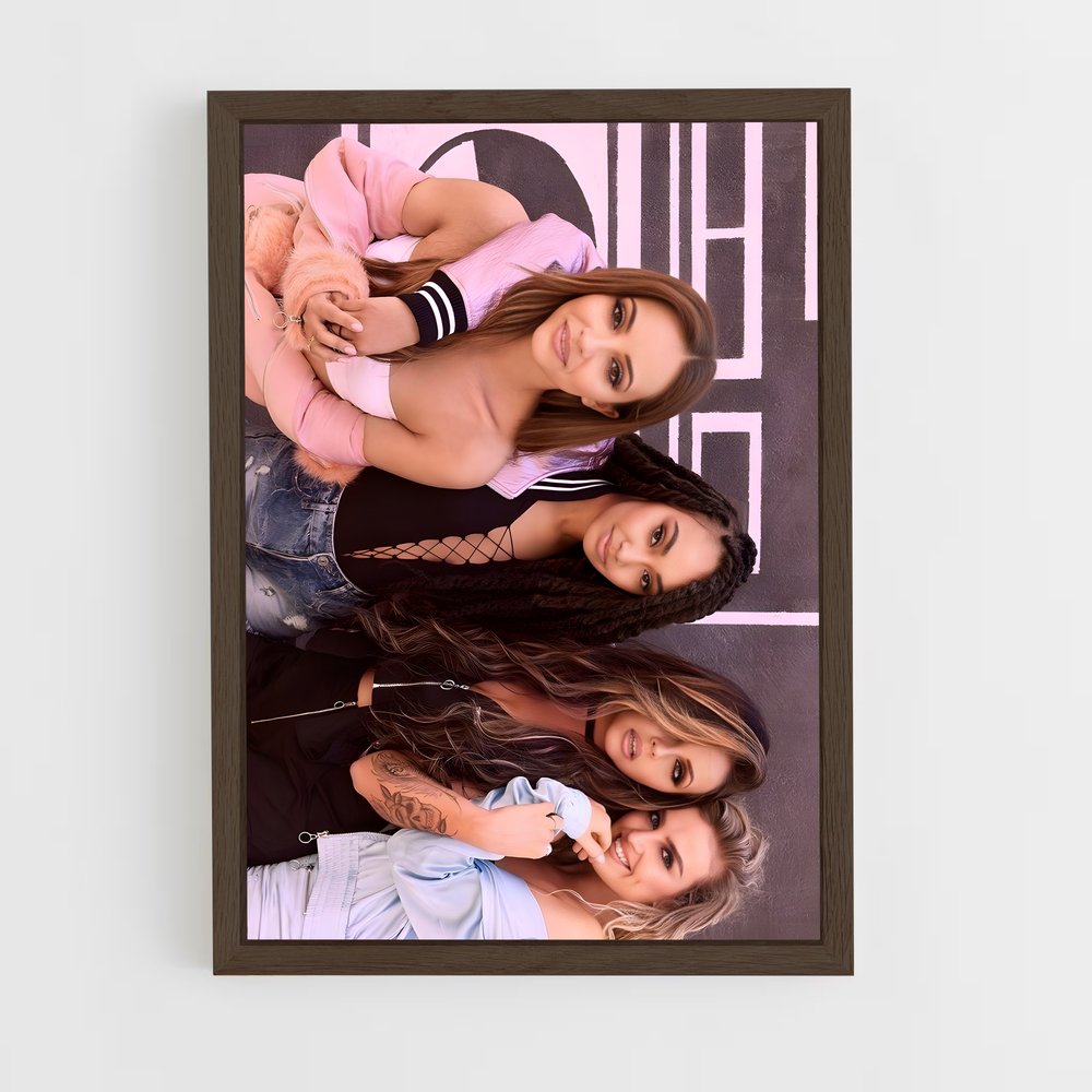 ap-little mix-7 cadre Bois foncé