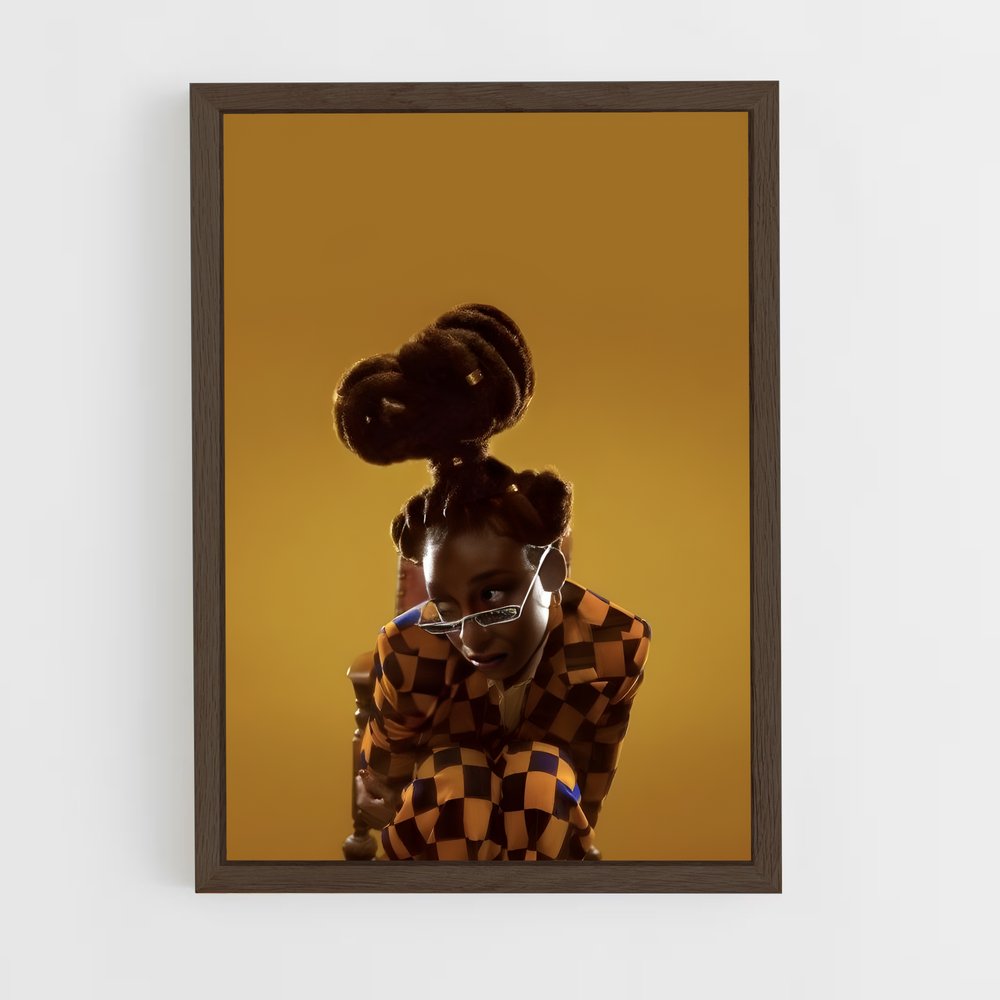 ap-little simz-1 cadre Bois foncé