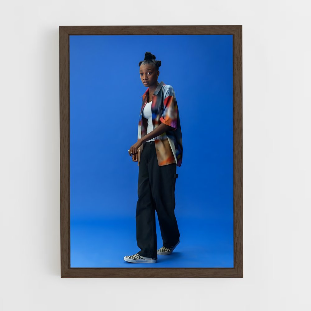 ap-little simz-8 cadre Bois foncé