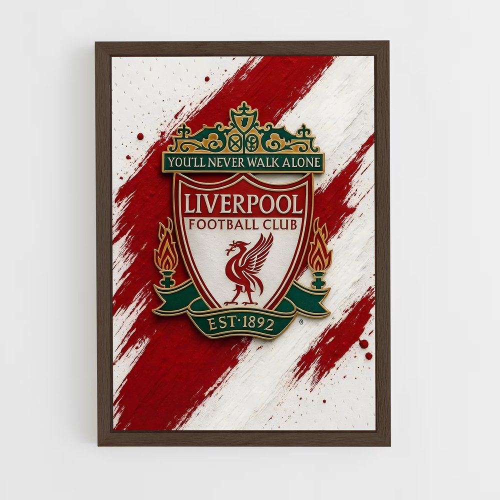 ap-liverpool fc-10 cadre Bois foncé