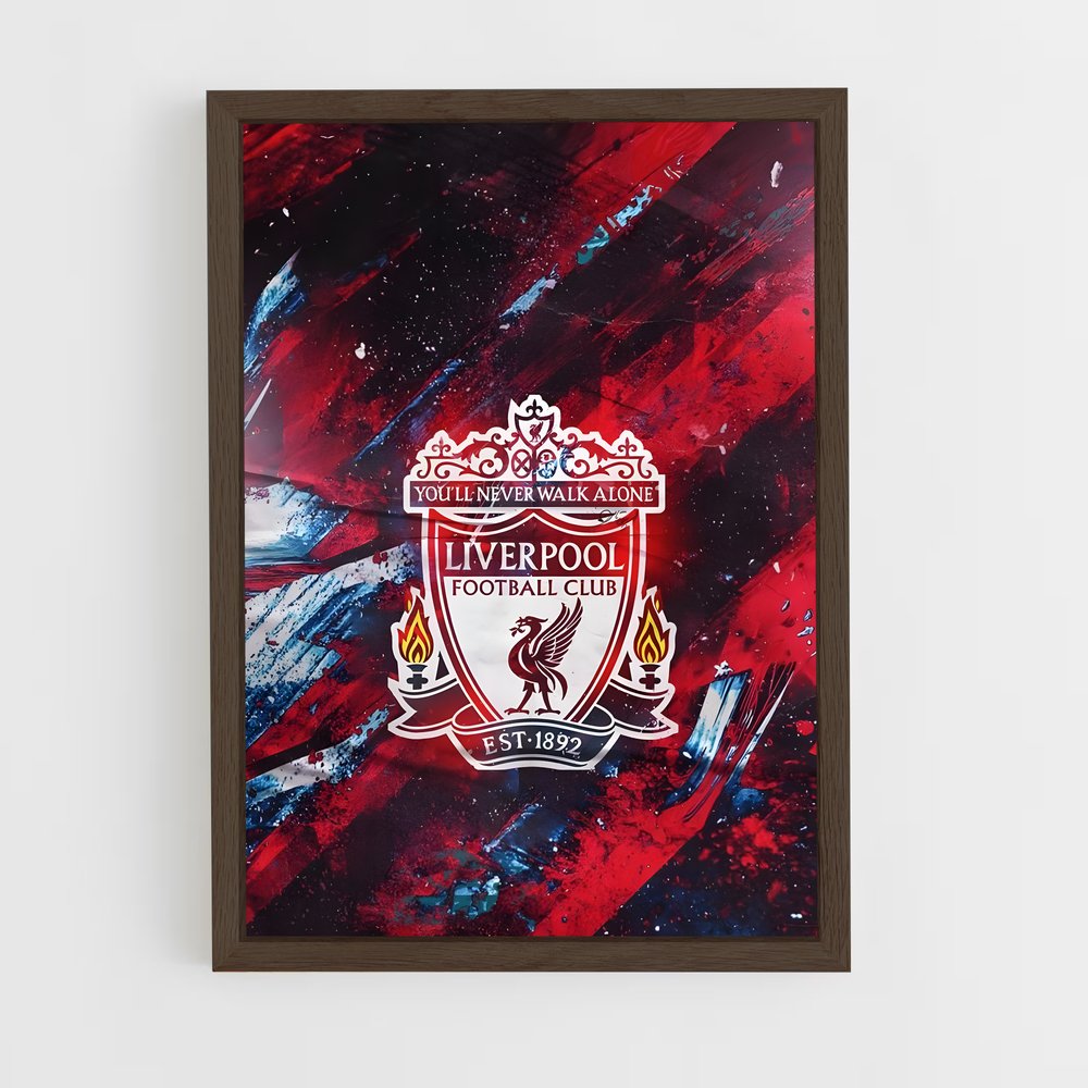 ap-liverpool fc-13 cadre Bois foncé