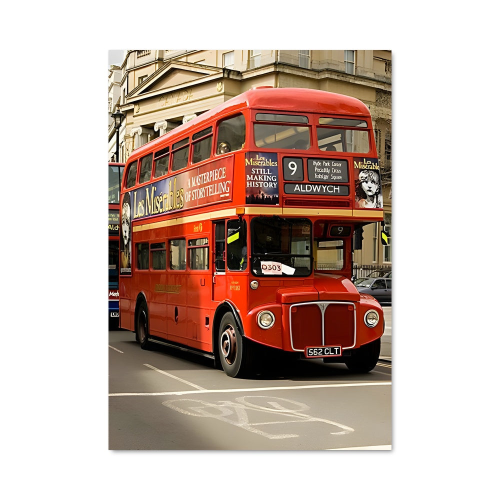 Poster Routemaster en Fête