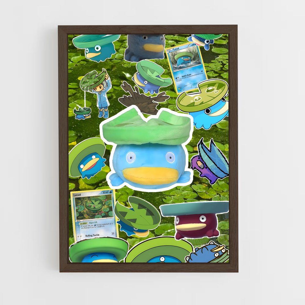 ap-lotad-1 cadre Bois foncé
