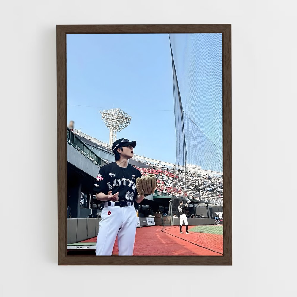 ap-lotte giants-4 cadre Bois foncé