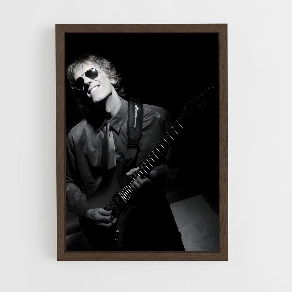 ap-luis alberto spinetta-3 cadre Bois foncé
