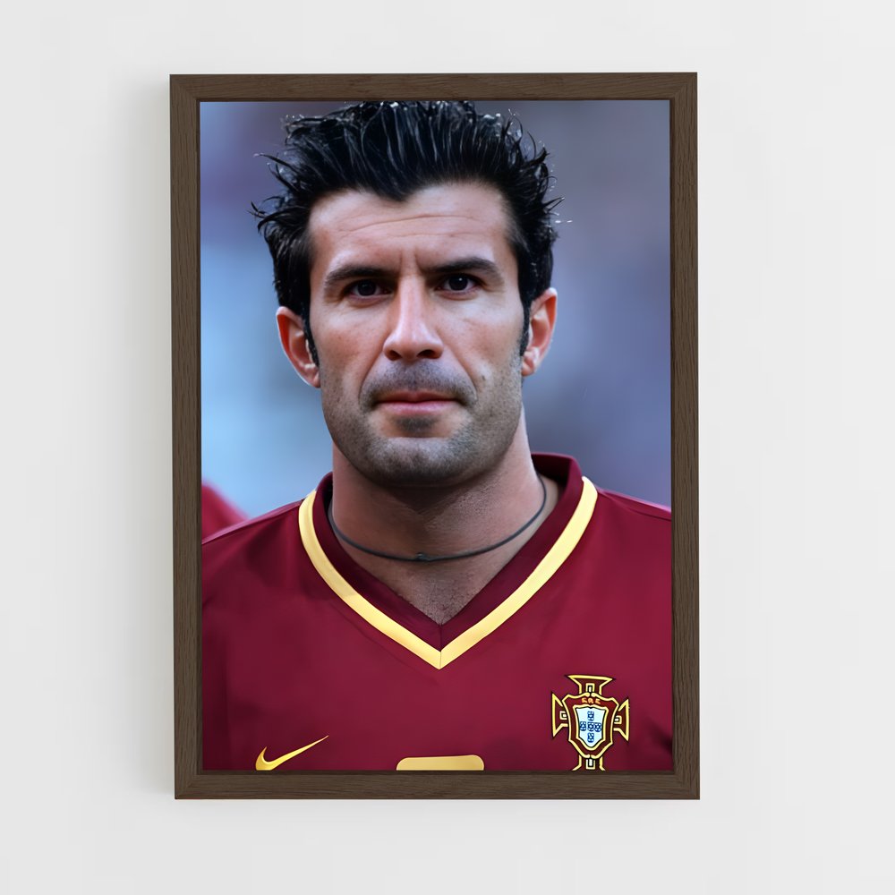 ap-luis figo-4 cadre Bois foncé