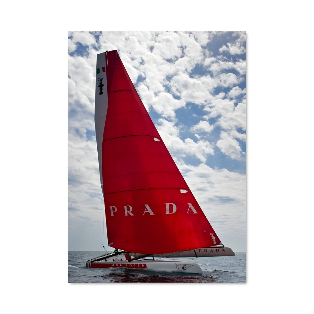 Poster Pra à la Lune Rouge