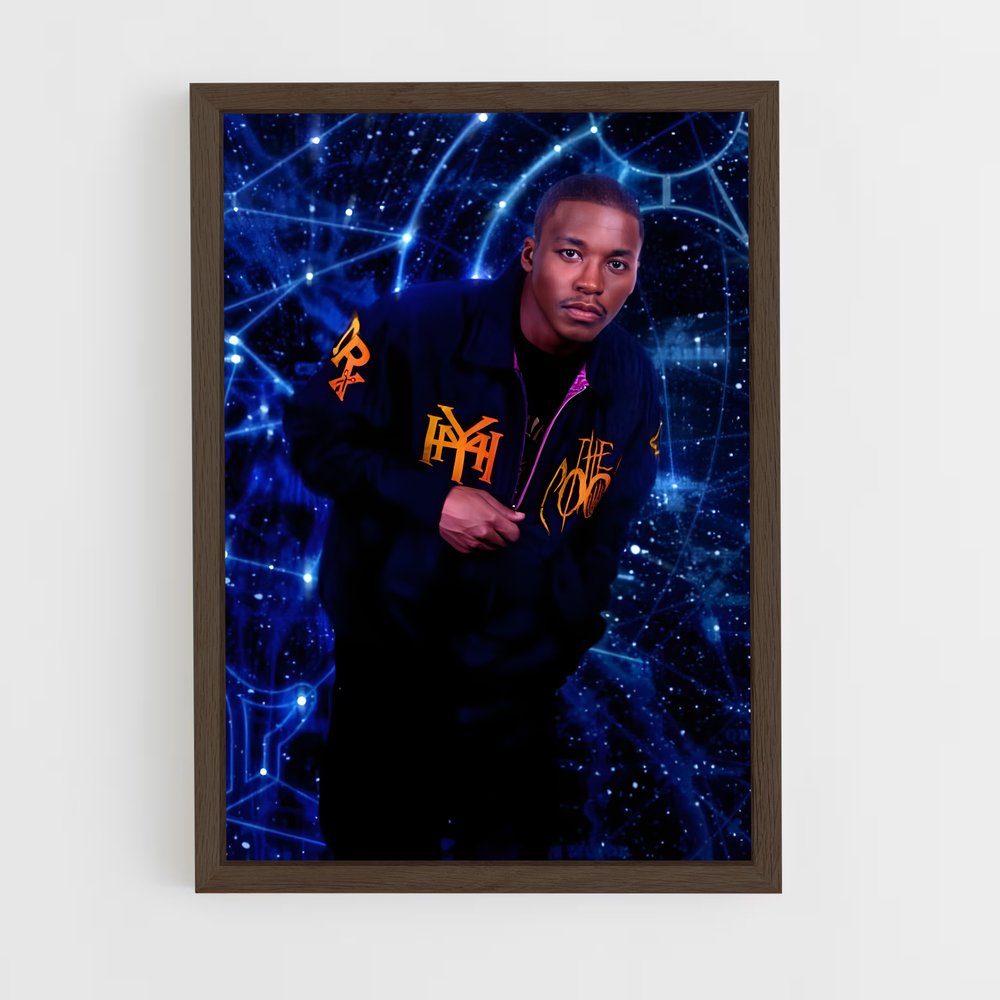 ap-lupe fiasco-2 cadre Bois foncé