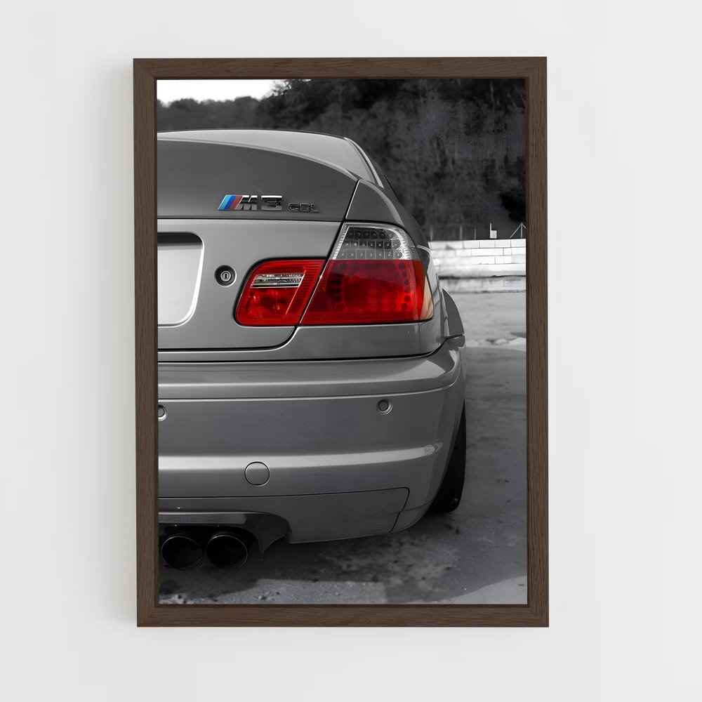 ap-m3 e46 csl-6 cadre Bois foncé