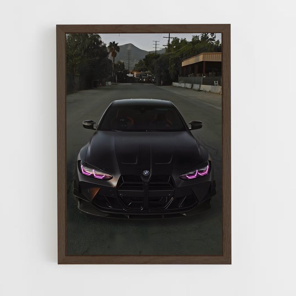 ap-m4-2 cadre Bois foncé