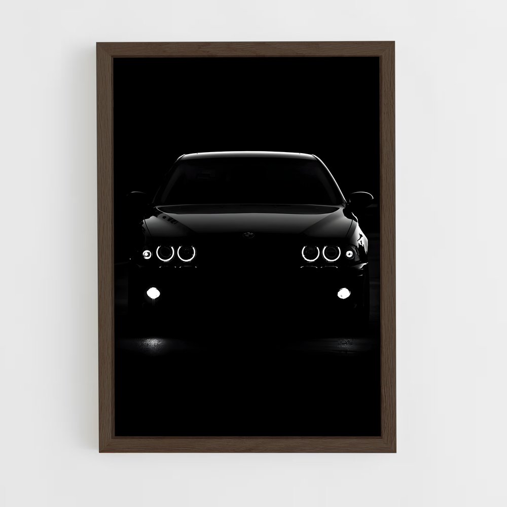 ap-m5 e39-1 cadre Bois foncé