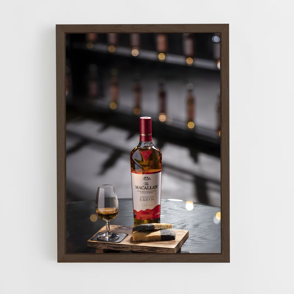 ap-macallan-9 cadre Bois foncé