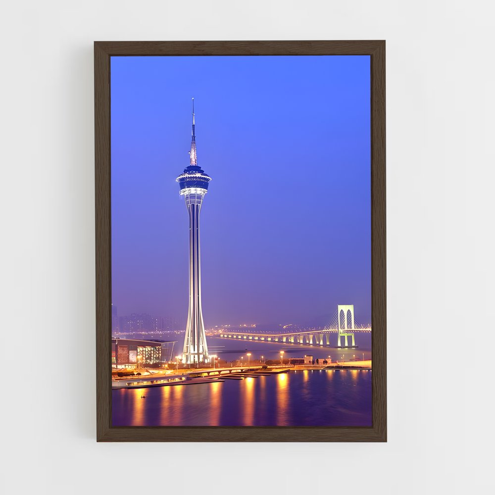 ap-macau tower bungee-5 cadre Bois foncé