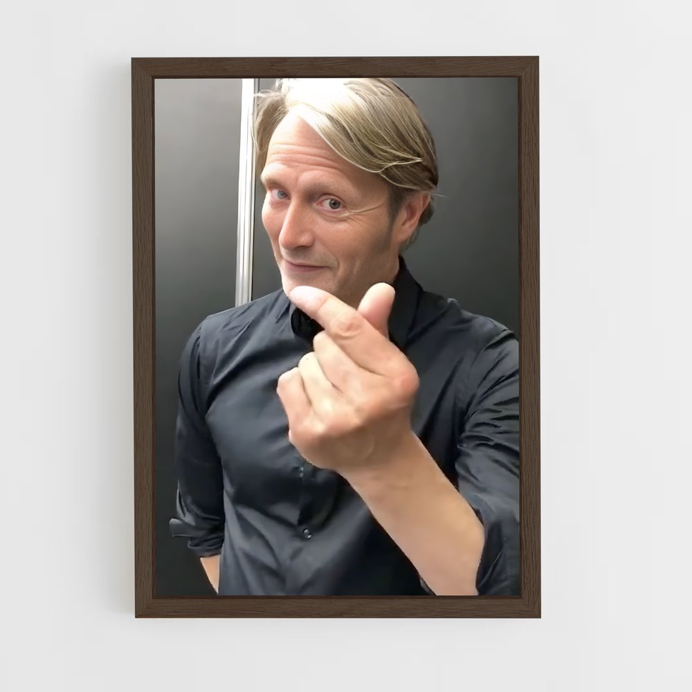 ap-mads mikkelsen-3 cadre Bois foncé
