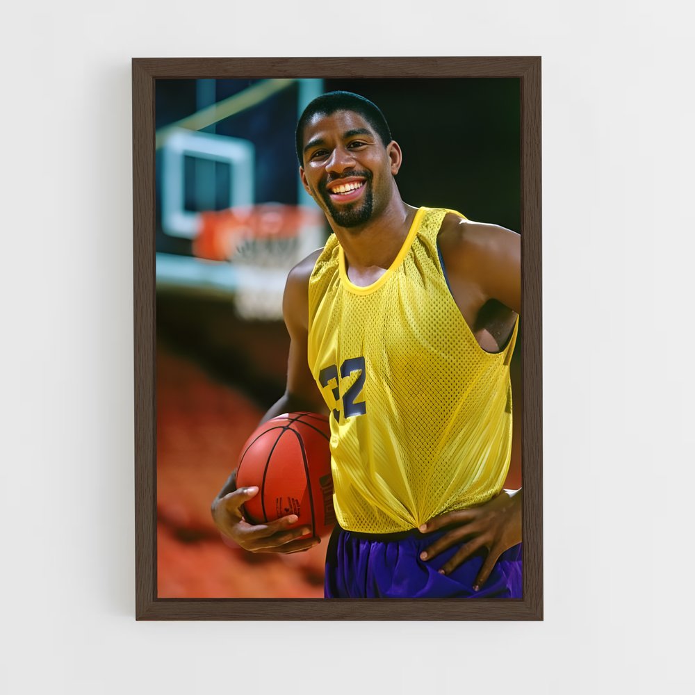 ap-magic johnson-6 cadre Bois foncé