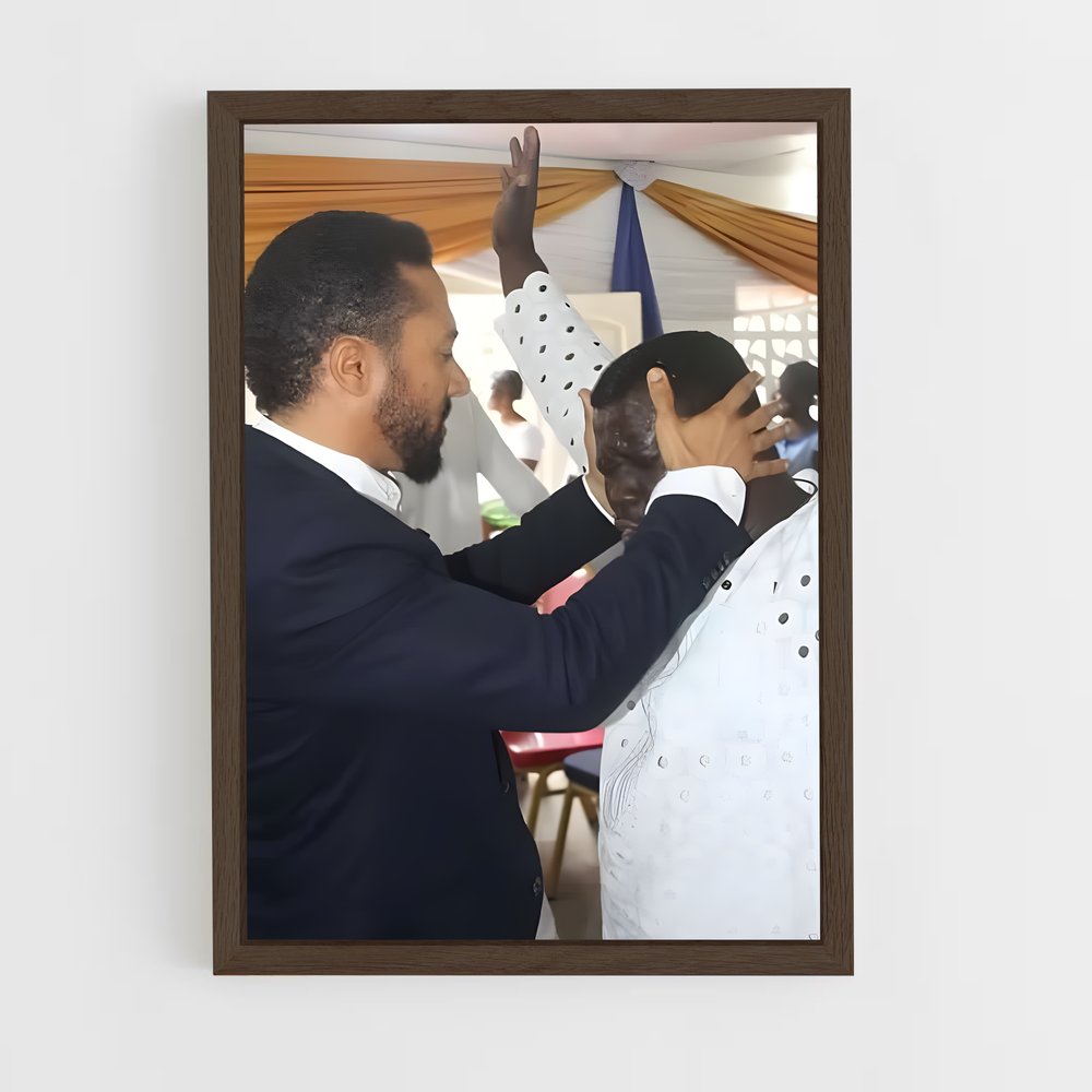 ap-majid michel-2 cadre Bois foncé