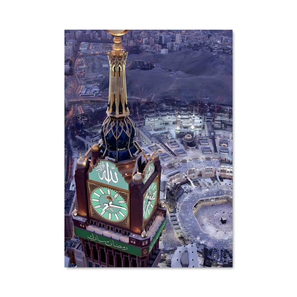 Poster Horloge de Makkah