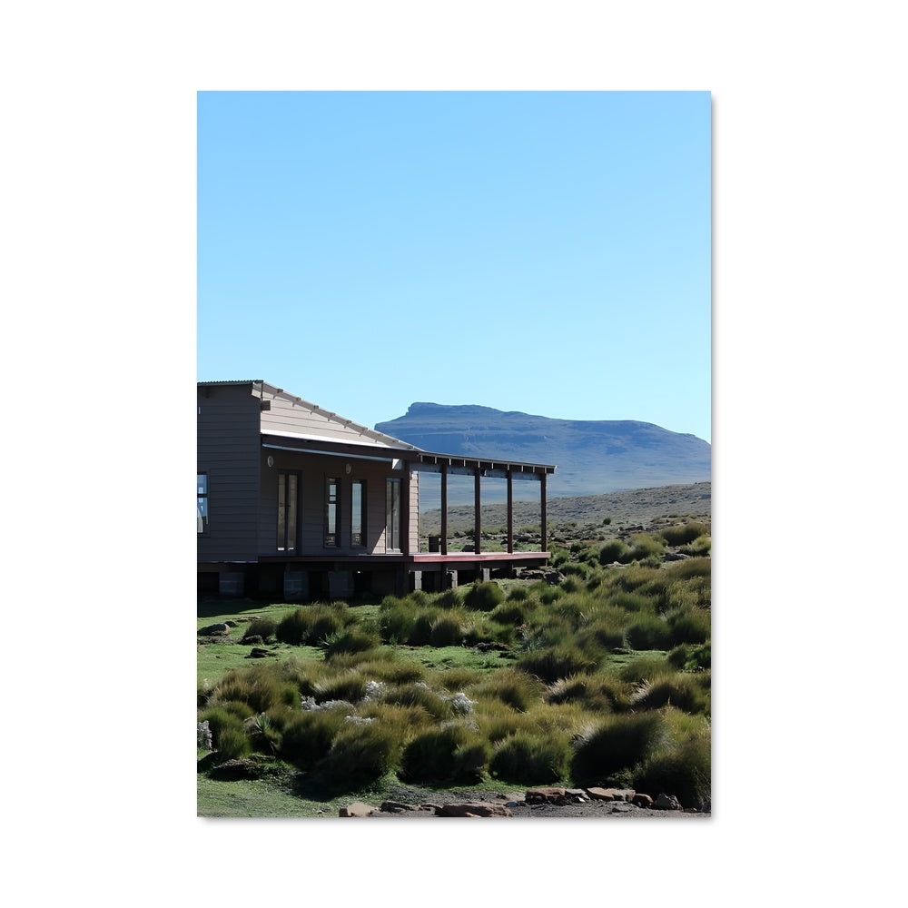 Poster Maison au Cœur des Prairies