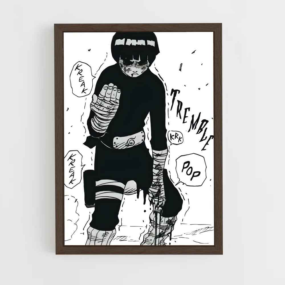 ap-manga-6 cadre Bois foncé
