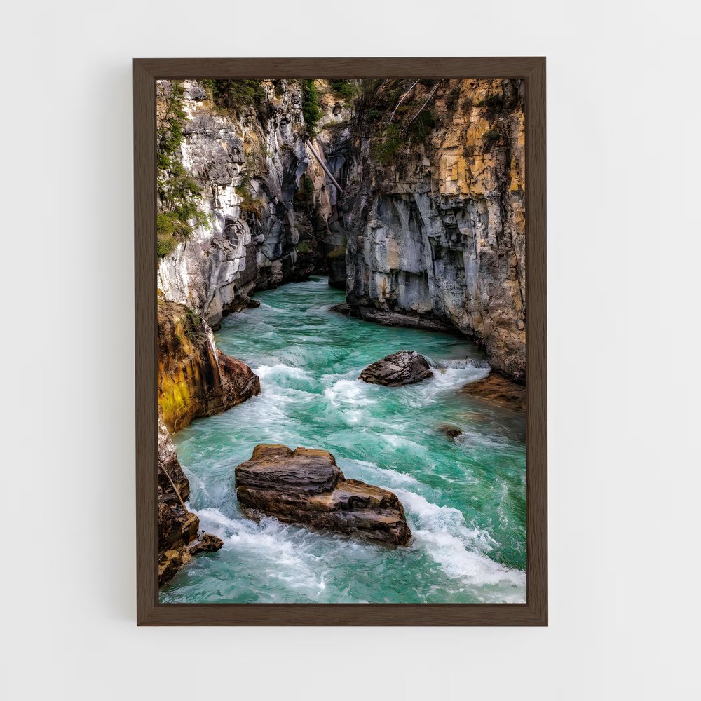 ap-marble-4 cadre Bois foncé