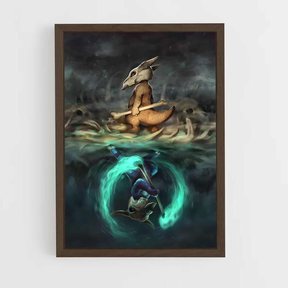 ap-marowak-2 cadre Bois foncé