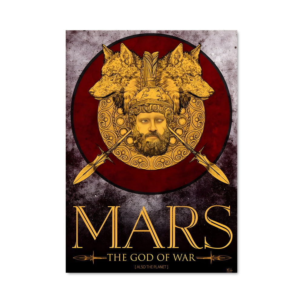 Poster War God Mars