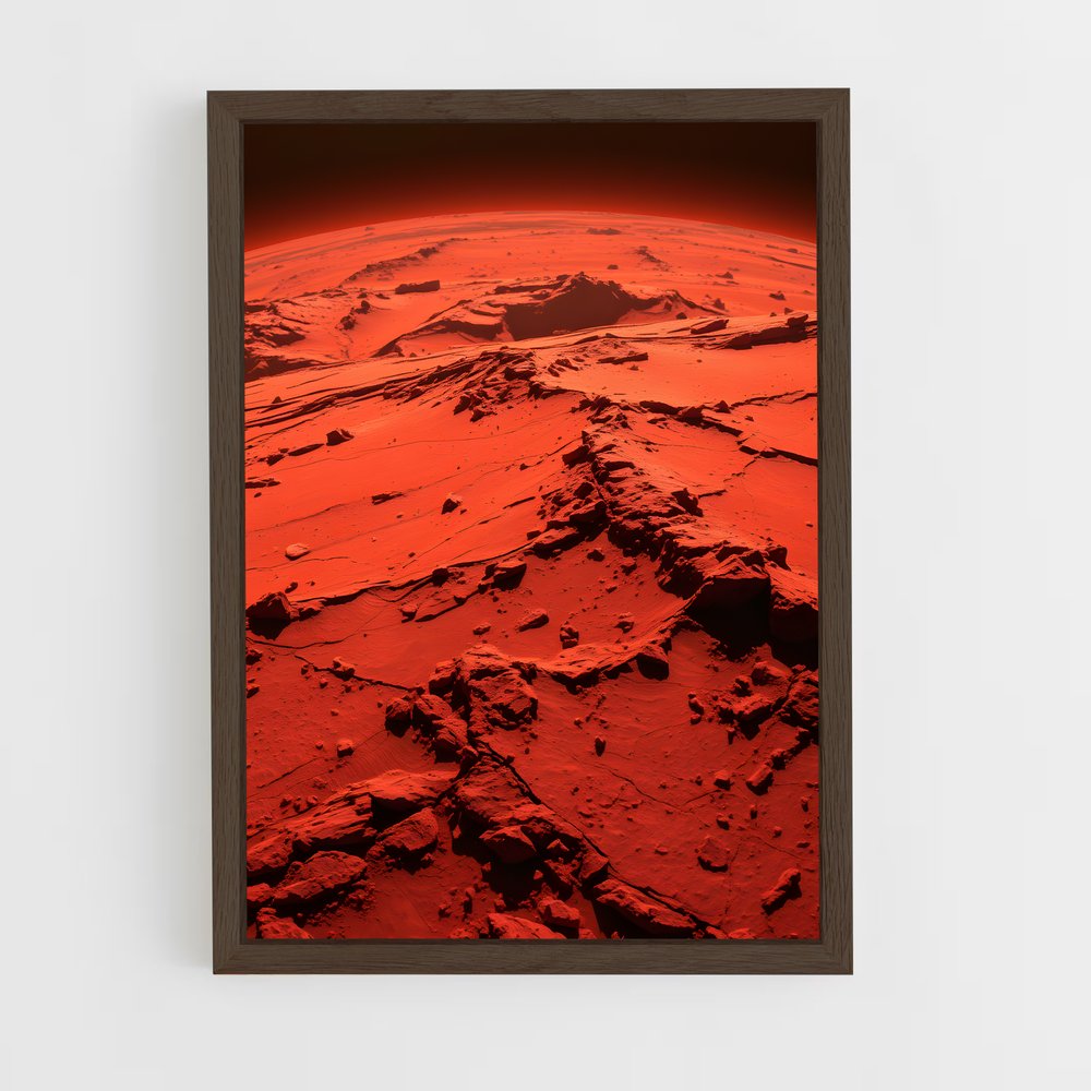 ap-mars surface-4 cadre Bois foncé