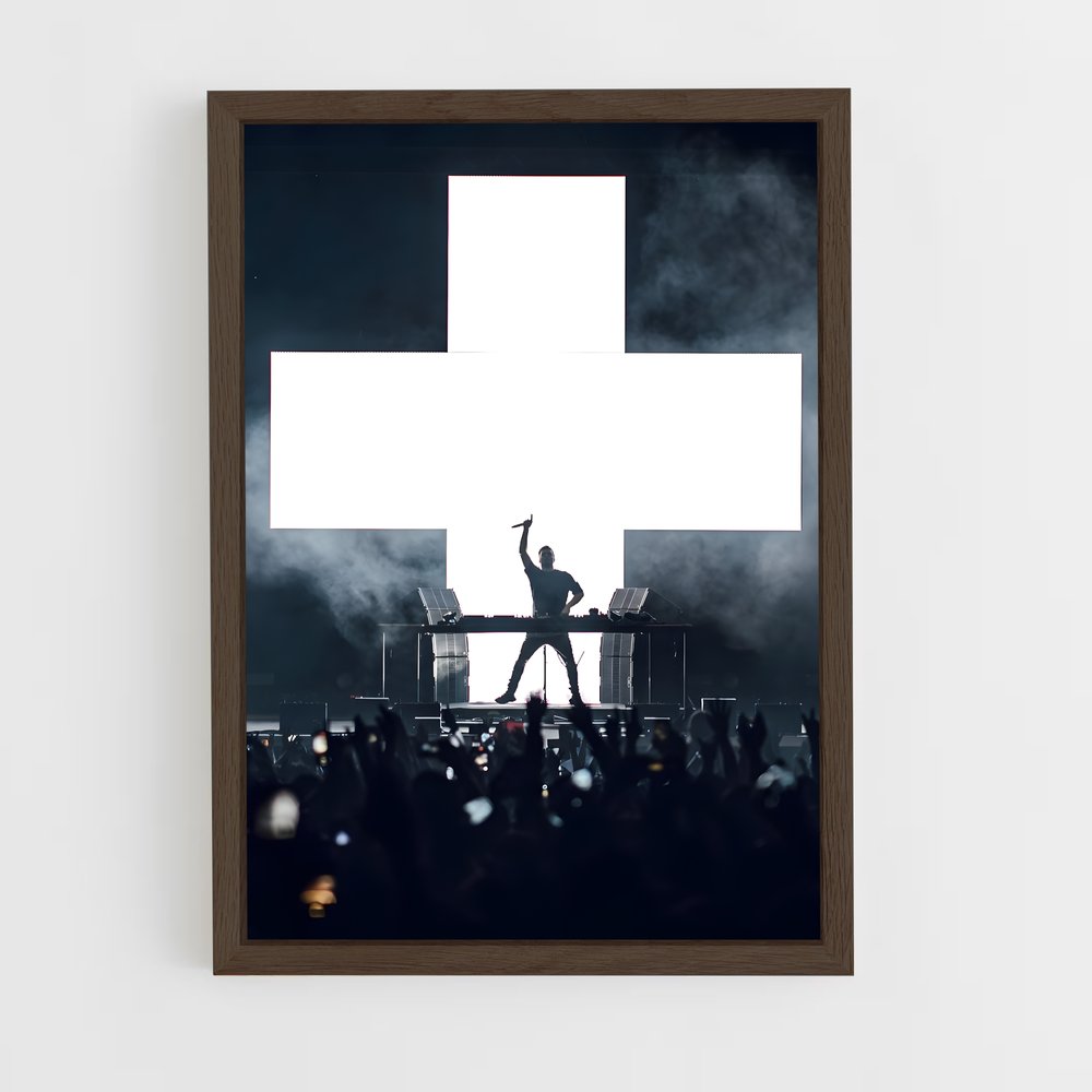 ap-martin garrix-2 cadre Bois foncé