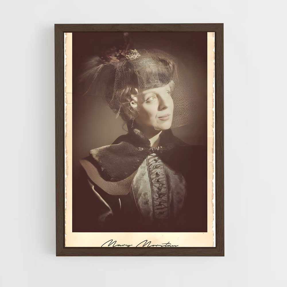ap-mary watson-3 cadre Bois foncé