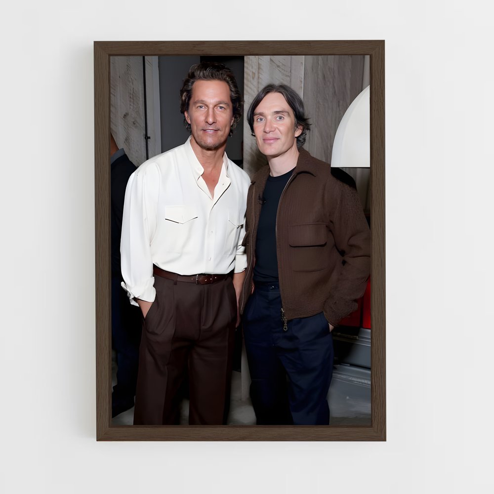 ap-matthew mcconaughey-2 cadre Bois foncé