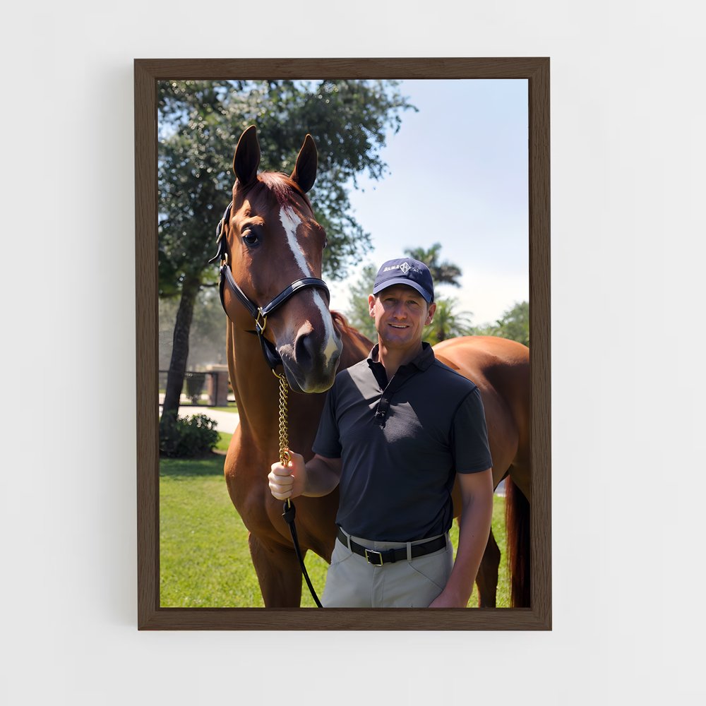 ap-mclain ward-1 cadre Bois foncé