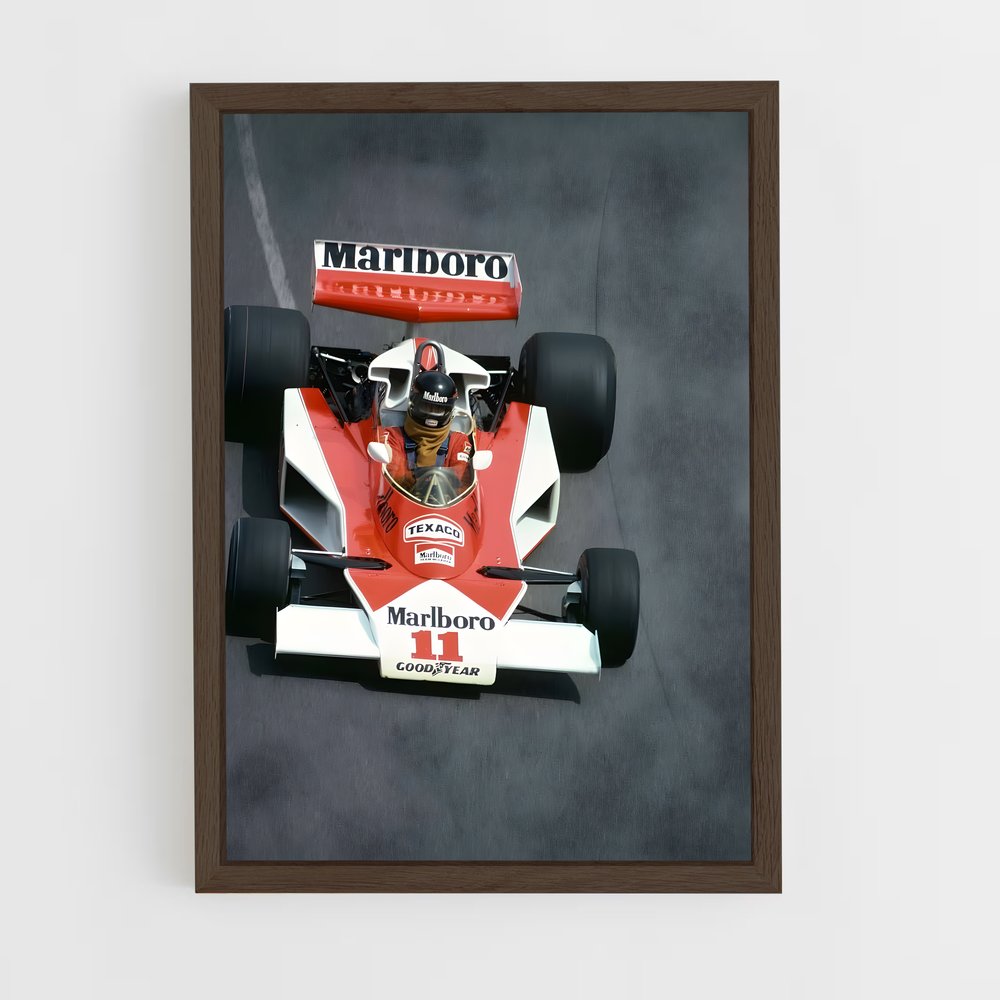 ap-mclaren m23-2 cadre Bois foncé