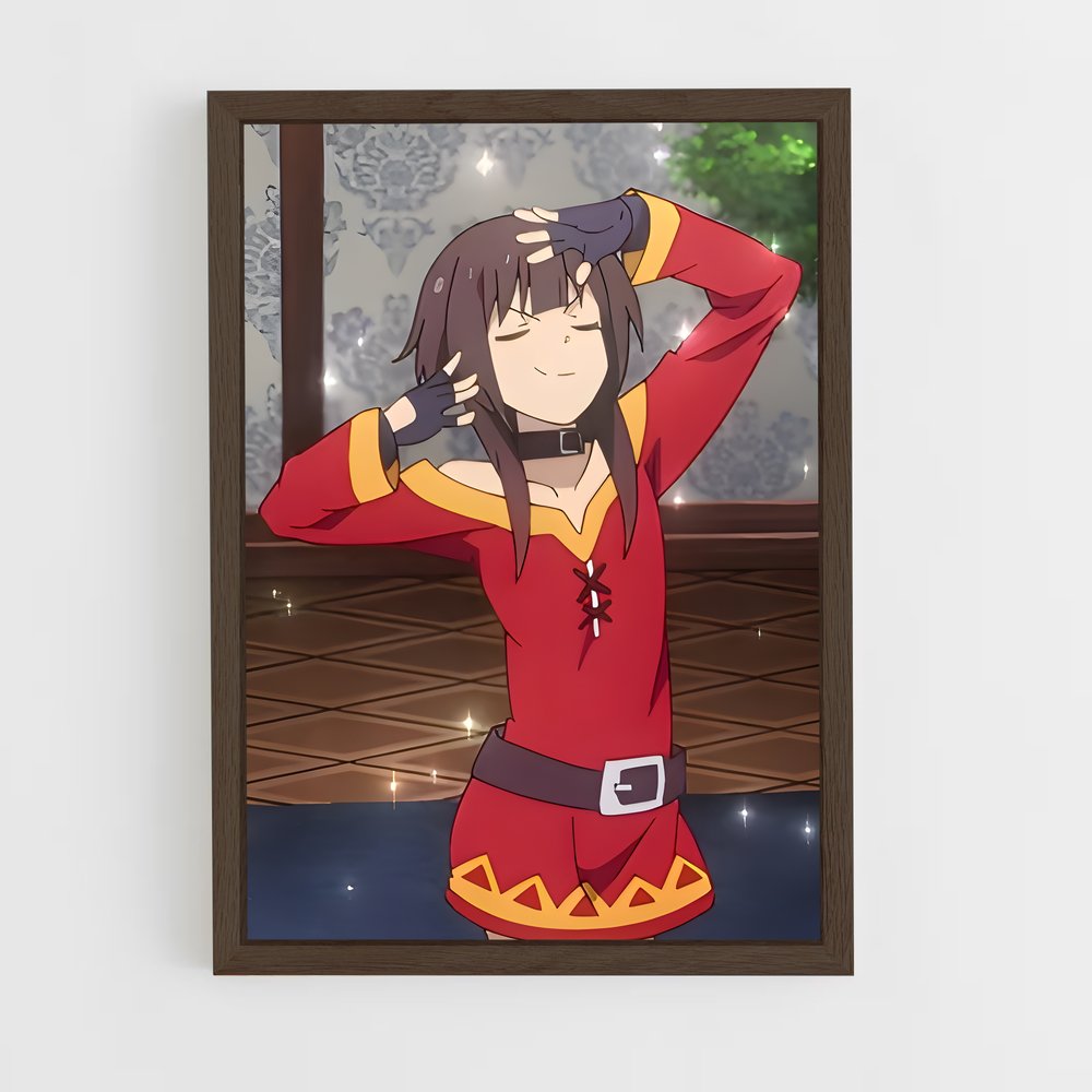 ap-megumin-2 cadre Bois foncé