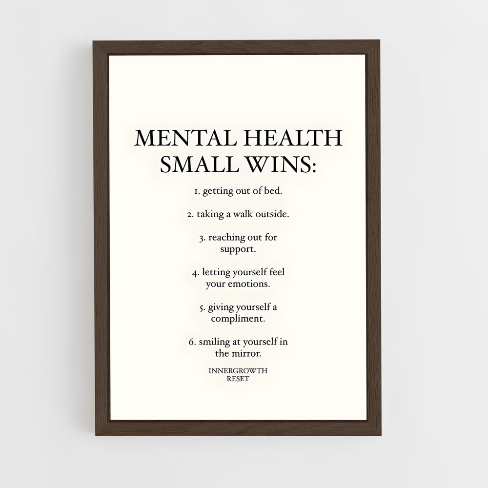 ap-mental health-1 cadre Bois foncé