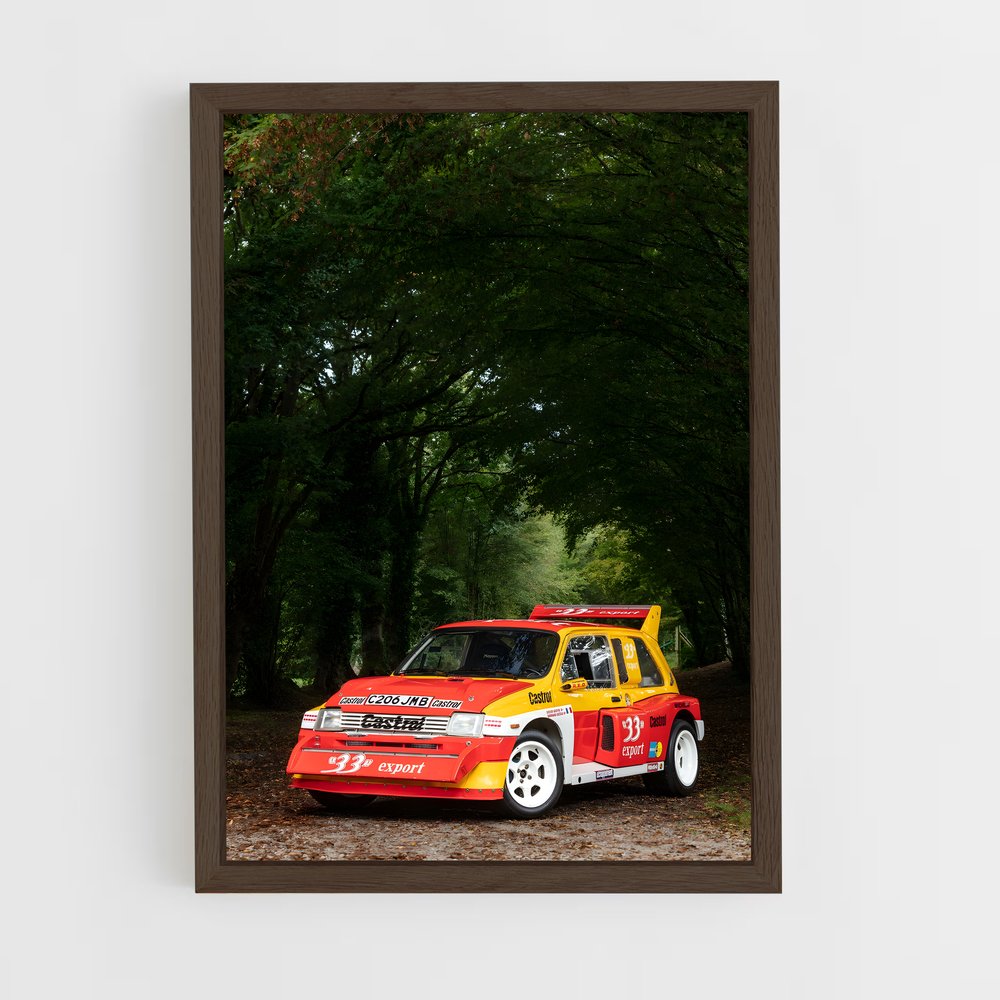 ap-metro 6r4-1 cadre Bois foncé