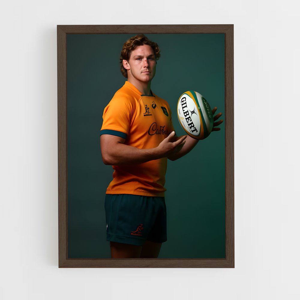 ap-michael hooper-2 cadre Bois foncé