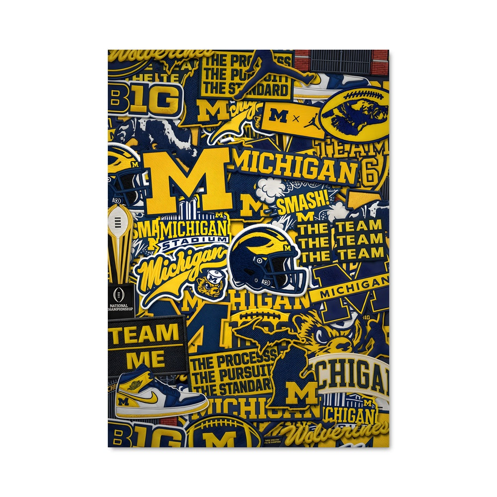 Poster Wolverines Unleashed