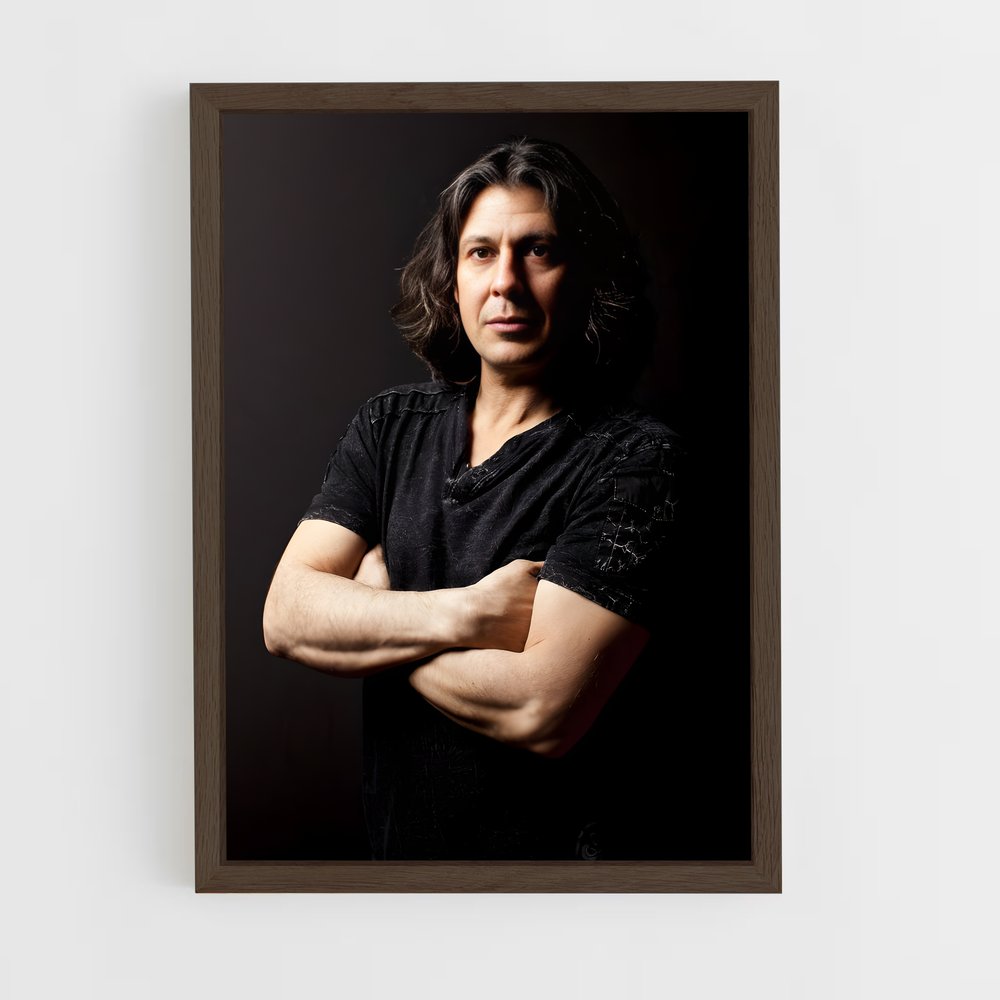 ap-mike mangini-1 cadre Bois foncé